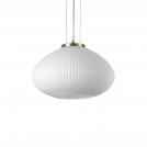 IDEAL LUX - Пендел 264547 PLISSE' SP1 D35 OTTONE SATINATO