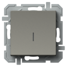 TEM - Two-way switch color with backlight Titanium Logiq SQ60TIINXO