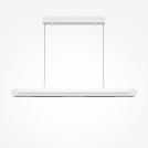 MAYTONI - Димируем LED пендел бял алуминий Motion 40W 3000K 120cm  MOD276PL-L40W3K