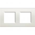 BTICINO - LNA4802M2BI Square cover plate 2х2modules -White -technopolymer