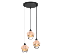 TRIO - pendant luminaire  BORKA – R31263336 E27, 3x40W