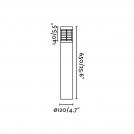 FARO - GIZA LED Dark grey beacon lamp Ref.70768 IP54 (1)