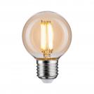 PAULMANN - 28985    Filament 230V LED Globe G60 ⚡ E27 ⚡ 780lm ⚡ 7W ⚡ 2700K ✴ Gold 