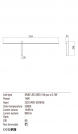 REDO GROUP - Аплик TANGENT 01-2201 LED 10W 3000K 1449lm SBK (1)