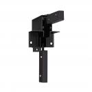 NOVA LUCE - Вертикален конектор за вграждане  9550040  Ultra Slim Magnetic B-Vertical 90deg connector-46x46 ✴ Черен
