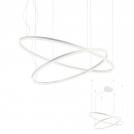 REDO GROUP - Пендел ORBIT 01-1720-TRIAC SU LED 72W 3000K D1000+600 MAT WHITE-TRIAC