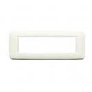 VIMAR - 20687.B01 - Eikon Chrome Round Рамка 7М италиански стандарт Artic white