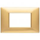 VIMAR - 14653.25 - Plate 3M techn. matt gold