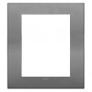 VIMAR - 19668.02 - Classic plate 8M metal matt slate
