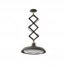 FARO - PLEC LED Old brown extensible pendant lamp Ref.66212  IP44