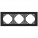 EFAPEL - TRIPLE FRAME GRANITE/GREY 90930 TGS LOGUS 90 Petra