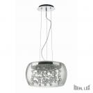 IDEAL LUX - pendant luminaire AUDI-80 SP5 TRASPARENTE 031743 (1)