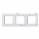 TEM - OL26SW Frame 2+2+2M, color White stone, Modul