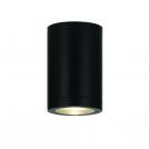 ACA LIGHTING - Луна за външен монтаж кръгла цвят черен IP65 GU10 7W SL7033B
