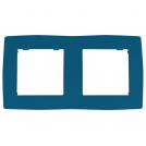 ACA LIGHTING - PRIME 2 GANG FRAME IP20 AZURE 1000119109