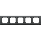 SCHNEIDER ELECTRIC - MTN486514 M-Plan frame, 5-gang, anthracite