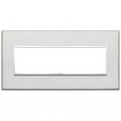 VIMAR - 21657.07.01 - Plate 7M aluminium silver