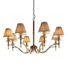 INTERIORS 1900 - Полилей   STANFORD antique brass 63629   E14, 8x40W