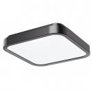 RABALUX - Moisture-proof LED ceiling light  SAMIRA square 48W 3100lm 4000K IP44 black 71256