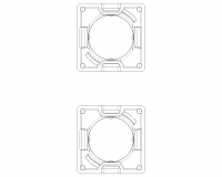 VIMAR - 2 buttons Flat ON/OFF satin gold - 22751.1.88 (3)