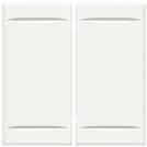 BTICINO - HD4919 pair of key covers white for radio control