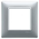 VIMAR - 14642.20 - Plate 2M techn. matt silver