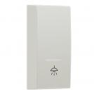 ACA LIGHTING - MODYS BUTTON WITH INDICATOR & LIGHT SYMBOL 1M. IVORY 10101331891