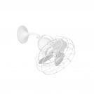 FARO - KEIKI White ceiling fan Ref.33720
