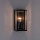 NOVA LUCE - Waterproof wall light  L:15, W:12, Н:29.5 cm.   9492710   REGINA ⚡ E27 ⚡ 1х12W ⚡ 100-240V ⚡ IP65 ✴ Dark Anthracite