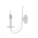 ELMARK - ANGELA WALL LAMP 1XE14 WHITE - 955ANGELA1W/WH