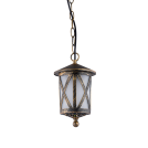 ELMARK - OUTDOOR HANGING LIGHT ERIK OLD GOLD 96103P/AB
