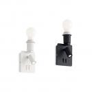 IDEAL LUX - Аплик GEA MAP2 SQUARE 239545 NERO E27/LED max 1+1 x 60/3W (1)