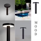 NOVA LUCE - Градински стълб  Д:11, В:20 см.   9030857  MOOD ⚡ LED 5W ⚡ 402Lm ⚡ 3000K ⚡ 100-240V ⚡ IP65 ✴ Тъмен антрацит 