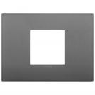 VIMAR - 19652.72 - Classic plate 2centrM technopolymer grey
