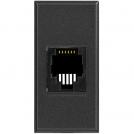 BTICINO - HS4262C6 RJ45 connector category 6 UTP - connection type 110 IDC - anthracite 