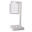 LIS LIGHTING - Нощна лампа VEGA 4634B-H01 E27, 1x40W, H35, D15cm, бяло
