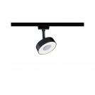 PAULMANN - 95595 URail LED track spot 3-Step-Dim Circle single spot • 180lm 5W 4000K dimmable ~230V • black matt