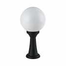 ACA LIGHTING - Градински стълб черен 40.5см Ø200 влагозащитен  IP44 PLGM3B