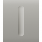 AJAX - Front panel for Smart dimmer central, mica, CenterButton 98591.256.OY1
