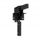 NOVA LUCE - Вертикален конектор 90° за магнитна шина  Д:6, Ш:6, В:5.4 см.   9560220  Ultra Slim Magnetic B-Vertical 90deg connector ✴ Черен