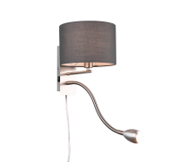 TRIO - wall luminaire Hotel   271170211  E14 ,40W incl. 1x SMD LED, 3,1W · 1x 310lm, 3000K