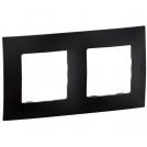 LEGRAND - Frame 2x Black Niloe New NP112BK