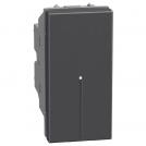 BTICINO - Button 1M axial color Graphite Light Now YD4055A