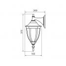 VIVALUX - Lantern VIENNA WD002/AB IP44 VIV004195 (1)