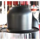 AZZARDO - CAPELLO LP 6004 aluminium/ metal base black/gold (3)