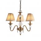 INTERIORS 1900 - Пендел POLINA antique brass  63586  E14, 3X40W