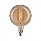 PAULMANN - 28868   1879 Filament 230V LED BigGlobe ⚡ E27 ⚡ 400lm ⚡ 7W ⚡ 1800K dimmable ✴ Gold