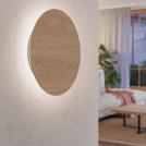 EGLO - LED Аплик ALAMILO Ø:220mm 9.2W 1040lm 3000K дъб/бяло - 901739 (2)