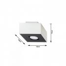 SOLLUX - Celling lamp Mono 1 white SL.0066 (2)