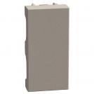 BTICINO - Blank plate 1M color Stone Light Now YG4950
